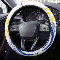 Philippines Tribal Sun Steering Wheel Cover Hunting Eagle LT7 - Polynesian Pride