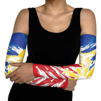 Personalized Filipino Sun and Stars Arm Sleeves Grunge Vibes