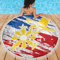 Filipino Sun and Stars Beach Blanket Grunge Vibes LT7 - Polynesian Pride
