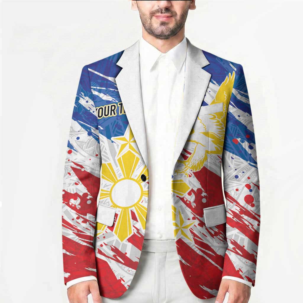 Personalized Filipino Sun and Stars Blazer Grunge Vibes