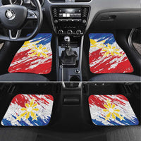 Filipino Sun and Stars Car Mats Grunge Vibes