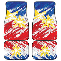 Filipino Sun and Stars Car Mats Grunge Vibes