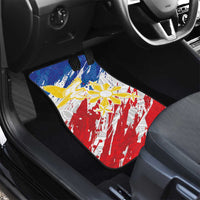 Filipino Sun and Stars Car Mats Grunge Vibes