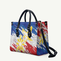 Filipino Sun and Stars Leather Bag Grunge Vibes
