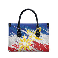 Filipino Sun and Stars Leather Bag Grunge Vibes