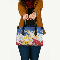 Filipino Sun and Stars Leather Bag Grunge Vibes