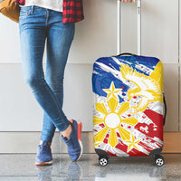 Filipino Sun and Stars Luggage Cover Grunge Vibes LT7 - Polynesian Pride