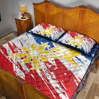 Filipino Sun and Stars Quilt Bed Set Grunge Vibes