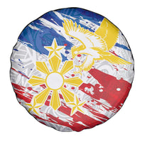 Filipino Sun and Stars Spare Tire Cover Grunge Vibes LT7 - Polynesian Pride