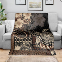 Vaiaso o le Gagana Samoa Blanket Siapo Motif Black
