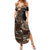 Vaiaso o le Gagana Samoa Summer Maxi Dress Siapo Motif Black