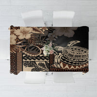 Vaiaso o le Gagana Samoa Tablecloth Siapo Motif Black