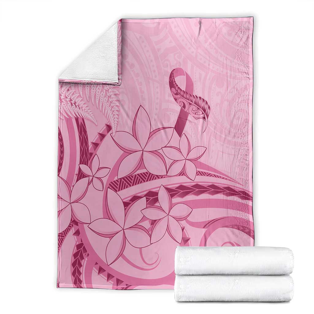 Aotearoa Maori Blanket Pink Fern Ribbons - Polynesian Pride