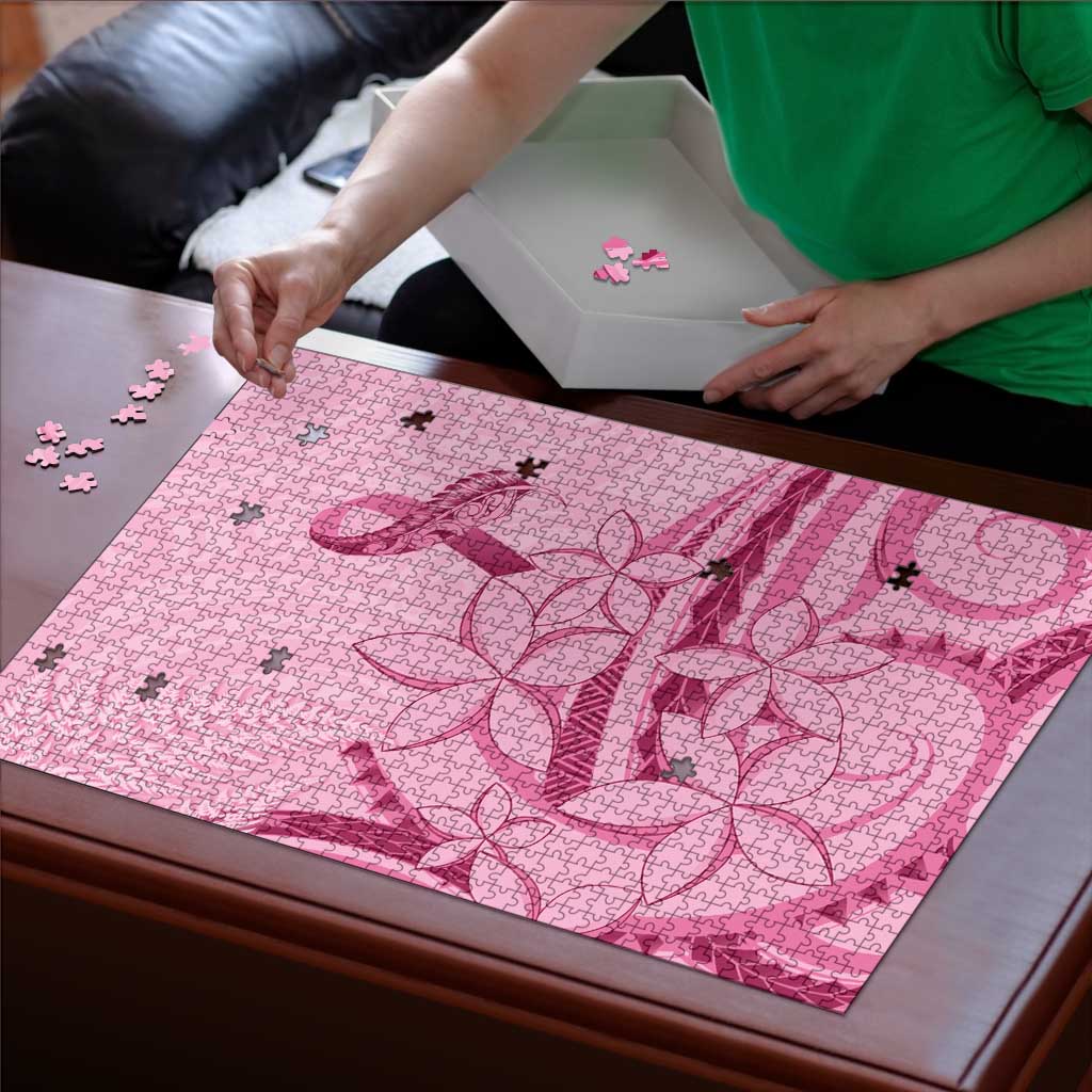 Aotearoa Maori Puzzle Pink Fern Ribbons LT7 - Polynesian Pride