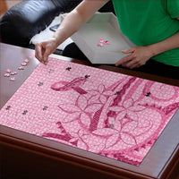 Aotearoa Maori Puzzle Pink Fern Ribbons LT7 - Polynesian Pride