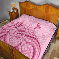 Aotearoa Maori Quilt Pink Fern Ribbons LT7 - Polynesian Pride
