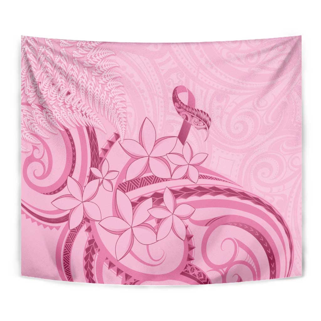 Aotearoa Maori Tapestry Pink Fern Ribbons LT7 - Polynesian Pride