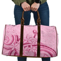 Aotearoa Maori Travel Bag Pink Fern Ribbons - Polynesian Pride