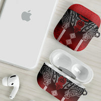 Aotearoa Maori Iwi Heritage AirPods Case Ngapuhi Kokowai LT7 - Polynesian Pride