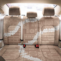 Hawaii Aloha Back Car Seat Cover Beige Quilt Patch Work Mix Plumeria Lei LT7 - Polynesian Pride