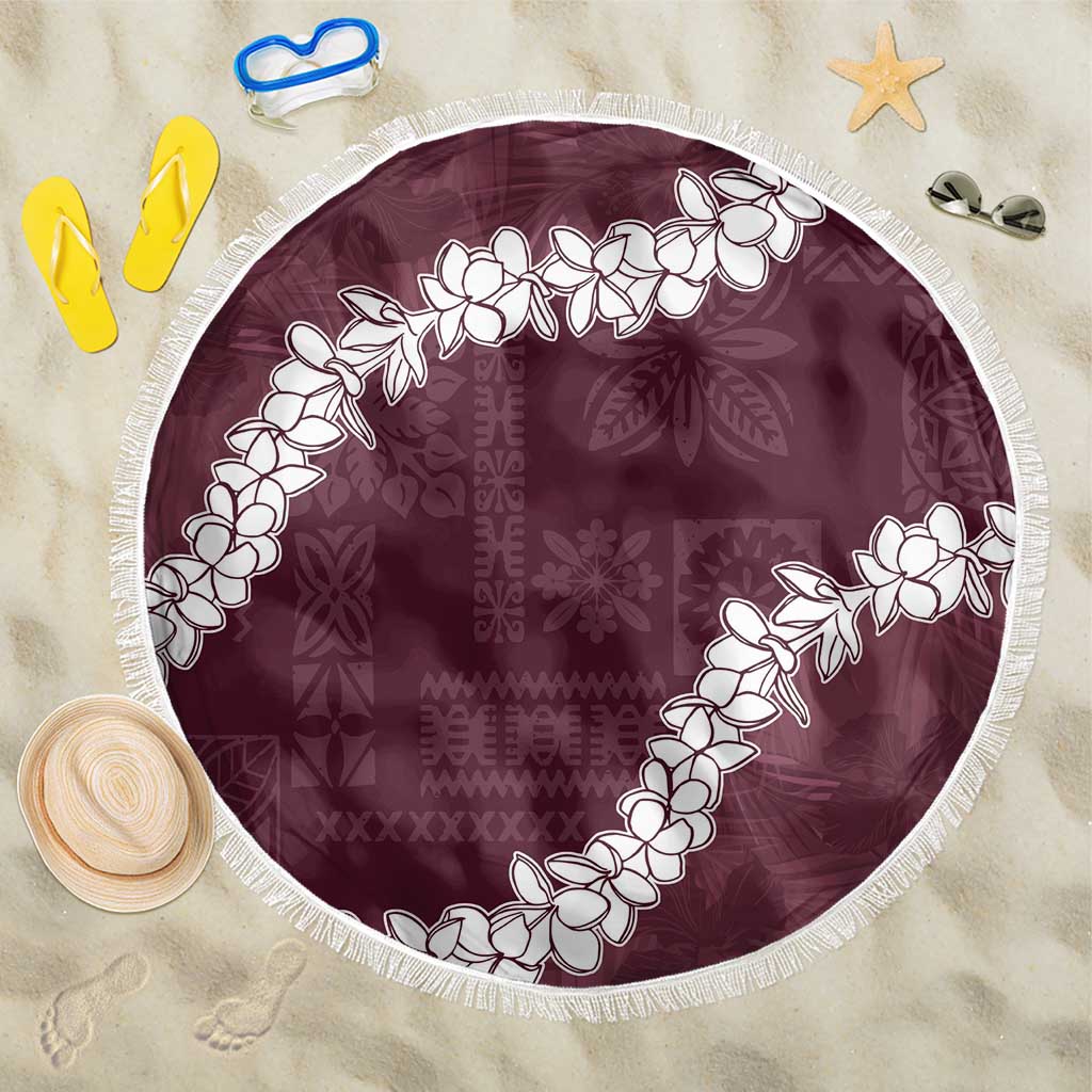 Hawaii Aloha Beach Blanket Champange Quilt Patch Work Mix Plumeria Lei LT7 One Size 150cm Champange - Polynesian Pride