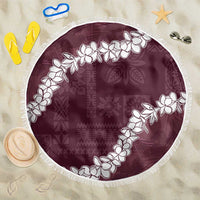 Hawaii Aloha Beach Blanket Champange Quilt Patch Work Mix Plumeria Lei LT7 One Size 150cm Champange - Polynesian Pride