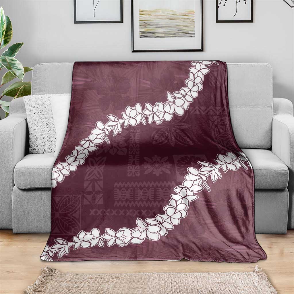 Hawaii Aloha Blanket Champange Quilt Patch Work Mix Plumeria Lei LT7 - Polynesian Pride