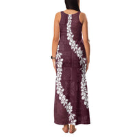 Hawaii Aloha Family Matching Tank Maxi Dress and Hawaiian Shirt Champange Quilt Patch Work Mix Plumeria Lei