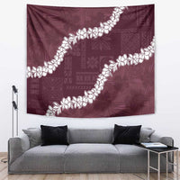 Hawaii Aloha Tapestry Champange Quilt Patch Work Mix Plumeria Lei LT7 Champange - Polynesian Pride
