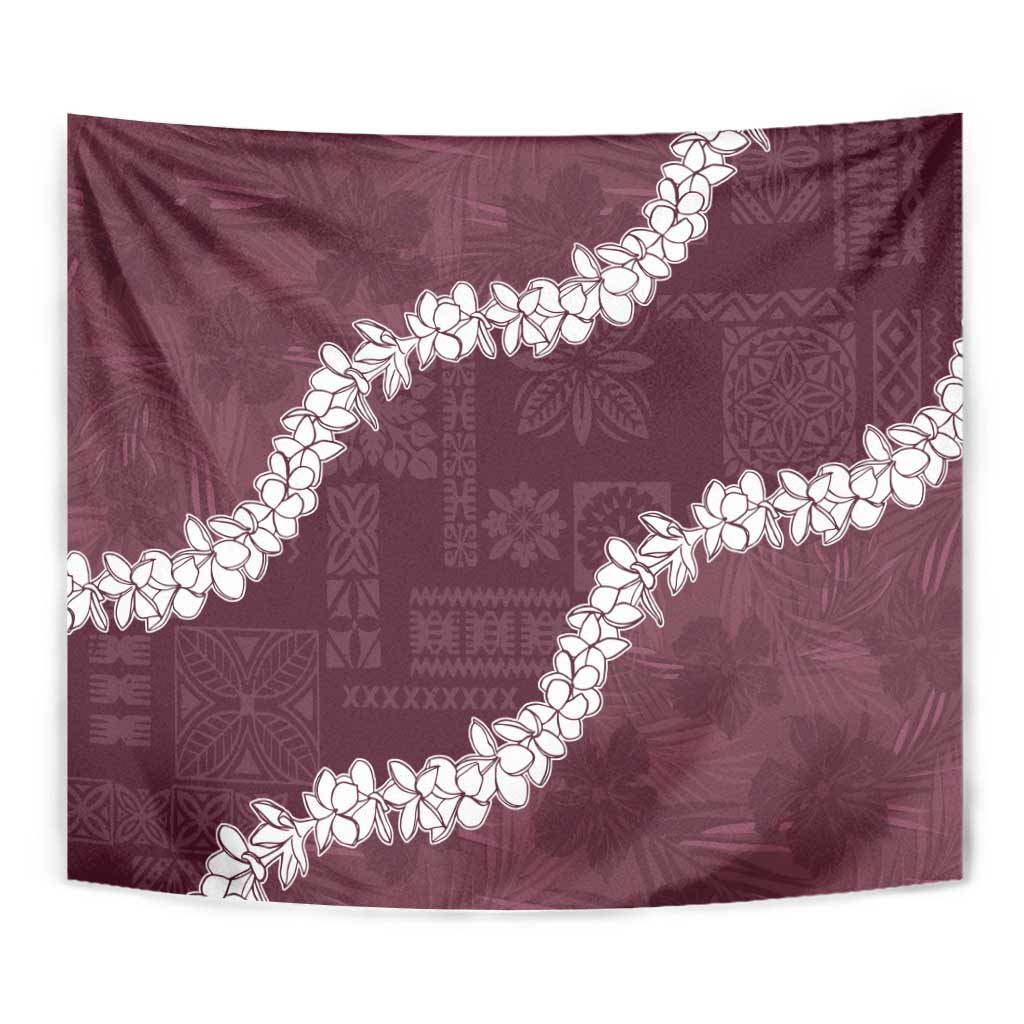 Hawaii Aloha Tapestry Champange Quilt Patch Work Mix Plumeria Lei LT7 - Polynesian Pride