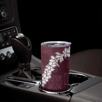 Hawaii Aloha Tumbler Cup Champange Quilt Patch Work Mix Plumeria Lei