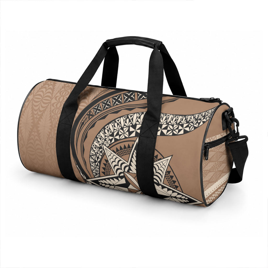 Tonga Ngatu Duffle Bag Tokelau Classic Motifs