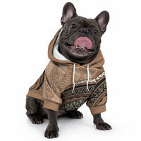 Tonga Ngatu Pet Hoodie Tokelau Classic Motifs