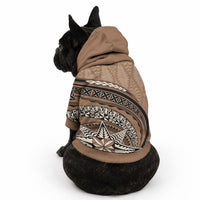Tonga Ngatu Pet Hoodie Tokelau Classic Motifs