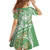 Aloha Molokai Island Family Matching Off The Shoulder Long Sleeve Dress and Hawaiian Shirt Hawaii Pua Kukui