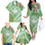 Aloha Molokai Island Family Matching Off The Shoulder Long Sleeve Dress and Hawaiian Shirt Hawaii Pua Kukui