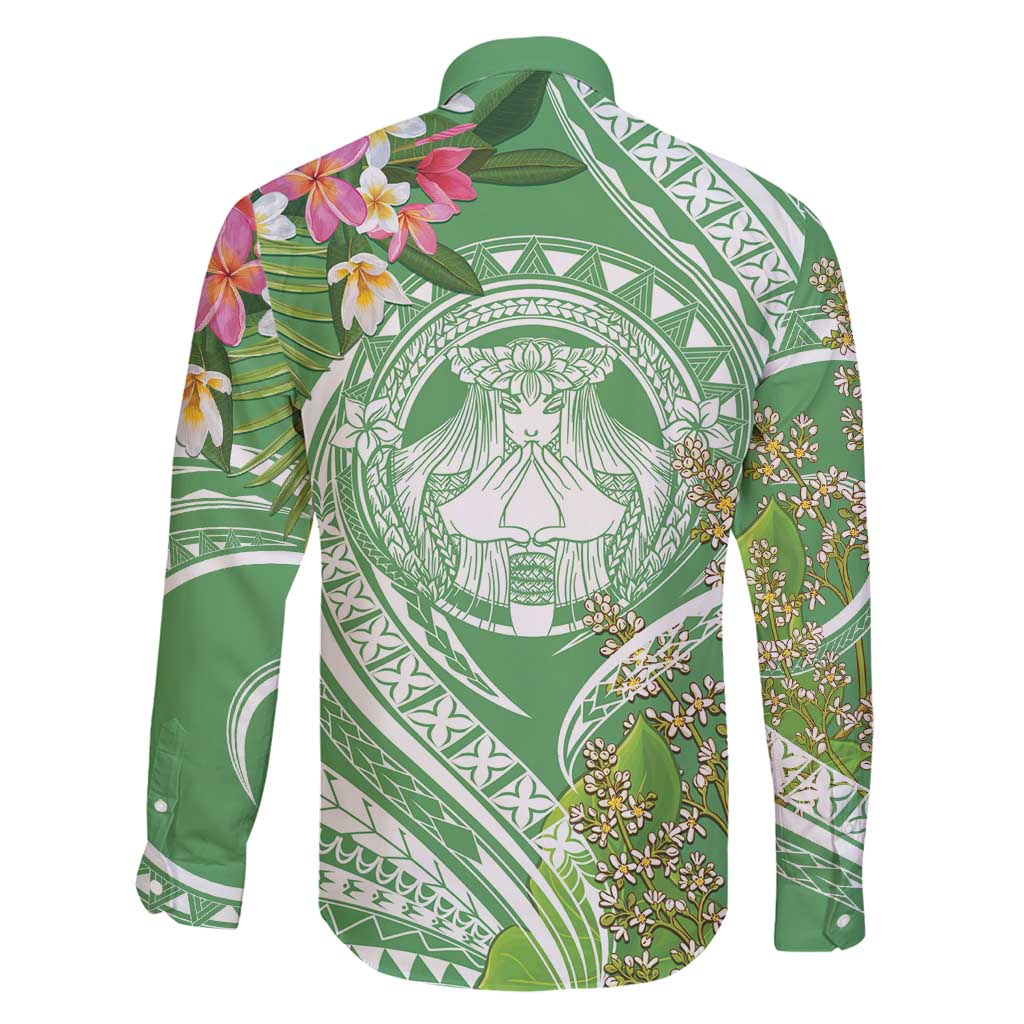 Aloha Molokai Island Family Matching Tank Maxi Dress and Hawaiian Shirt Hawaii Pua Kukui