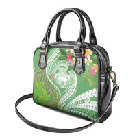 Aloha Molokai Island Shoulder Handbag Hawaii Pua Kukui