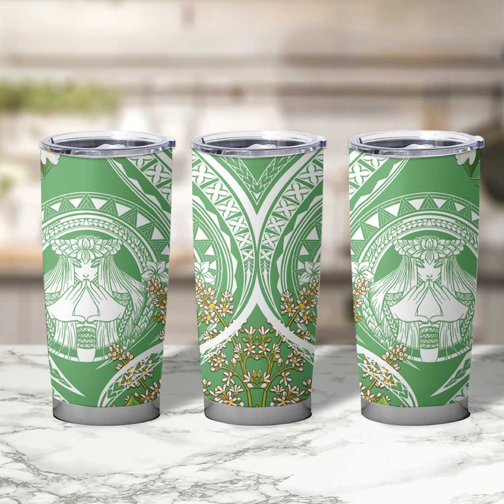 Aloha Molokai Island Tumbler Cup Hawaii Pua Kukui