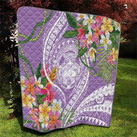 Aloha Hawaii Kauai Quilt Frangipani Mix Mokihana Lei