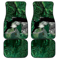 New Zealand Aroha Koe Mama Car Mats Maori Hongi - Pounamu