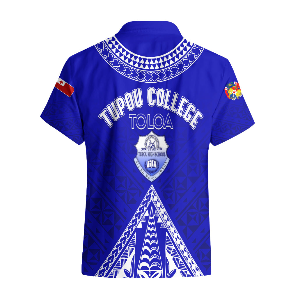 Personalised Tupou College Toloa Hawaiian Shirt Tongan Kupesi - Special LT7 - Polynesian Pride