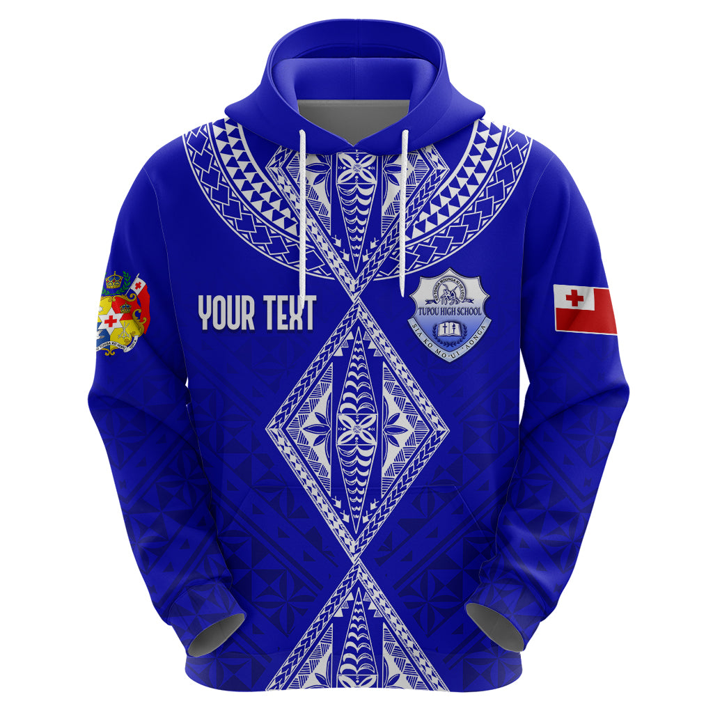 Personalised Tupou College Toloa Hoodie Tongan Kupesi - Special LT7 - Polynesian Pride