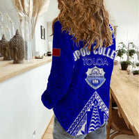 Personalised Tupou College Toloa Women Casual Shirt Tongan Kupesi - Special LT7 - Polynesian Pride