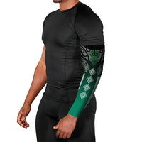 Aotearoa Maori Iwi Heritage Arm Sleeves Ngai Tahu Pounamu Green LT7 - Polynesian Pride