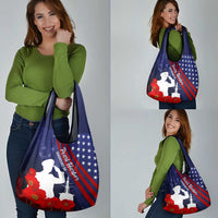Pearl Harbor Remembrance Day Grocery Bag Poppy Mix Style LT7 - Polynesian Pride