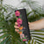 Hawaii Flowers Tribal Pattern Skinny Tumbler