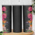 Hawaii Flowers Tribal Pattern Skinny Tumbler