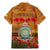 Niue ANZAC Day Personalised Family Matching Mermaid Dress and Hawaiian Shirt with Poppy Field LT9 - Polynesian Pride