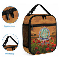 Niue ANZAC Day Personalised Lunch Bag with Poppy Field LT9 - Polynesian Pride